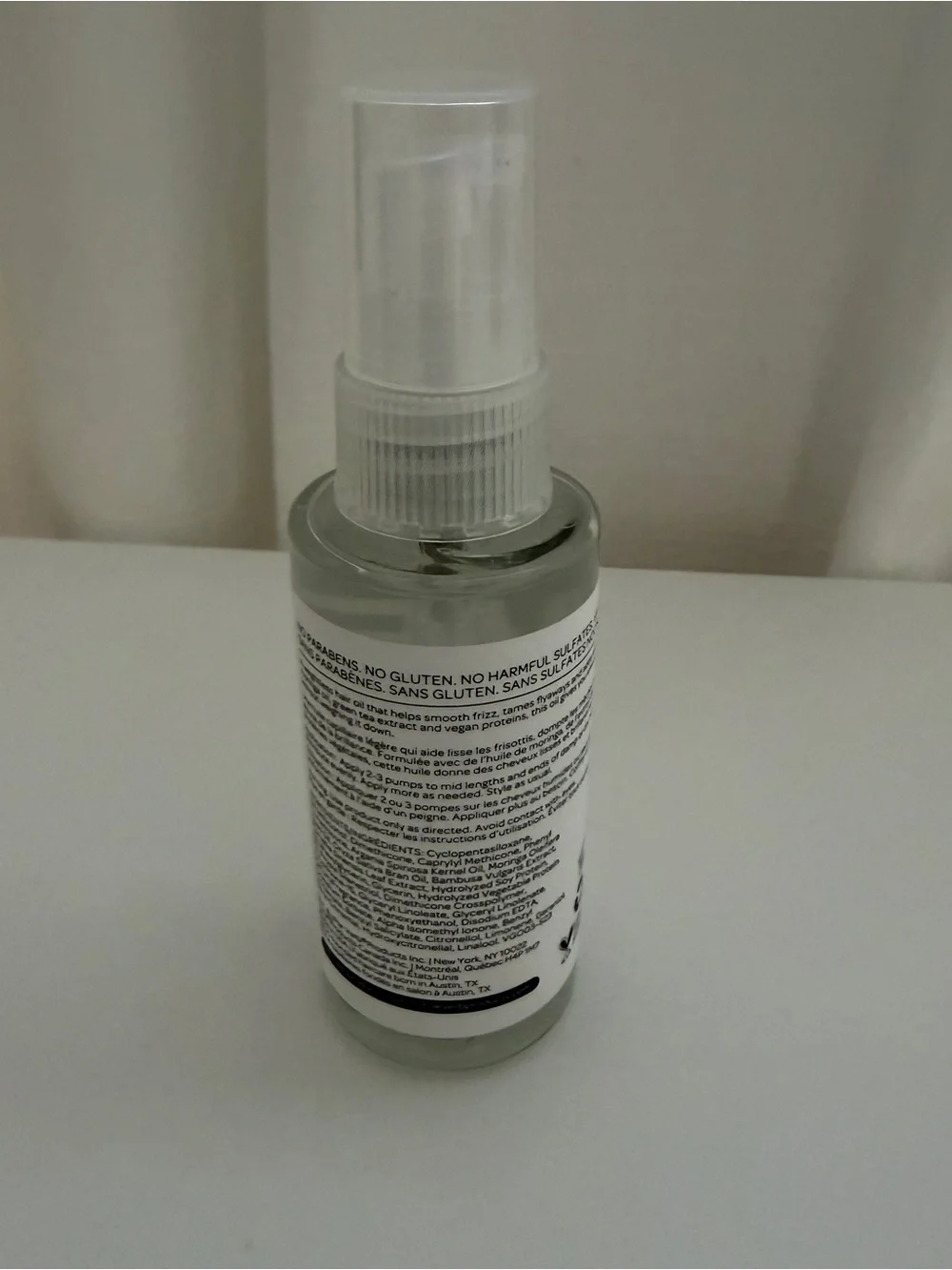 New Verb Ghost Oil Hair Serum Spray - Clear